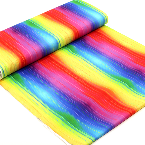 Helle Gebürstete Regenbogen-Farbstreifen 3