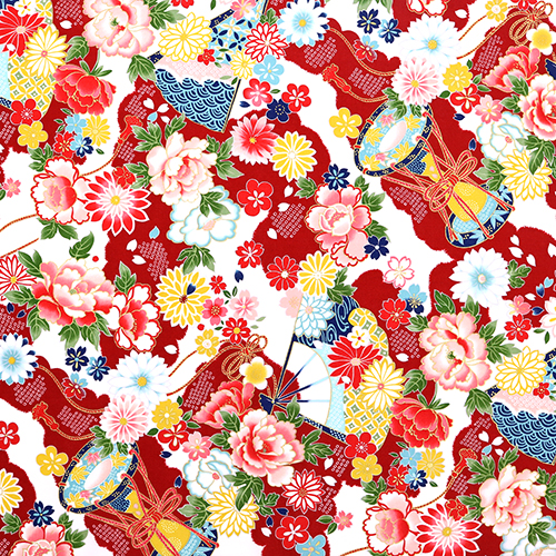 Fleurs de Tambour à Éventail Classiques en Or 4