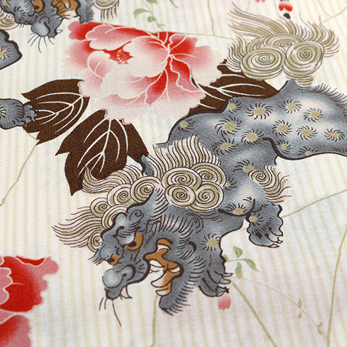 Japanese Lion Foo Dog and Peony 5