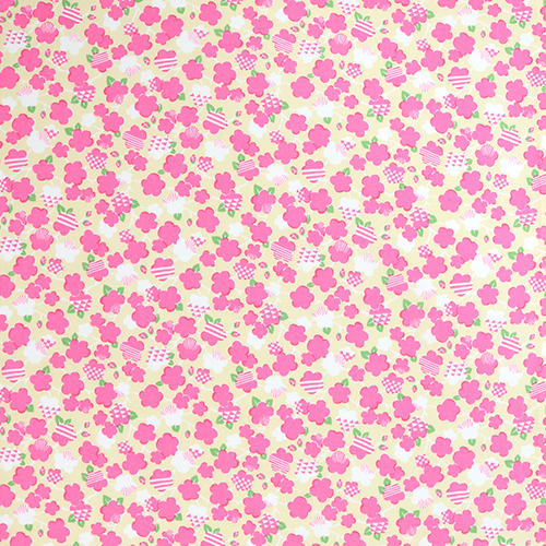 Mignonne Fleur de Prunier Rétro Colorée 4