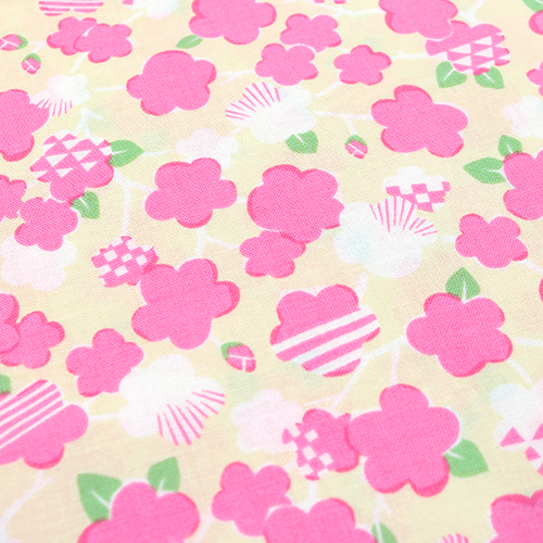 Mignonne Fleur de Prunier Rétro Colorée 5
