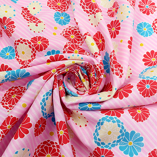 Cute Retro Chrysanthemum Stripe 2