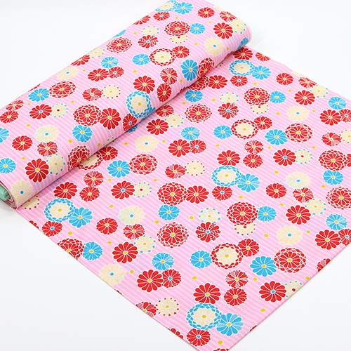 Cute Retro Chrysanthemum Stripe 3
