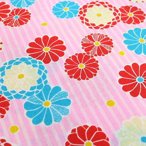 Cute Retro Chrysanthemum Stripe 5
