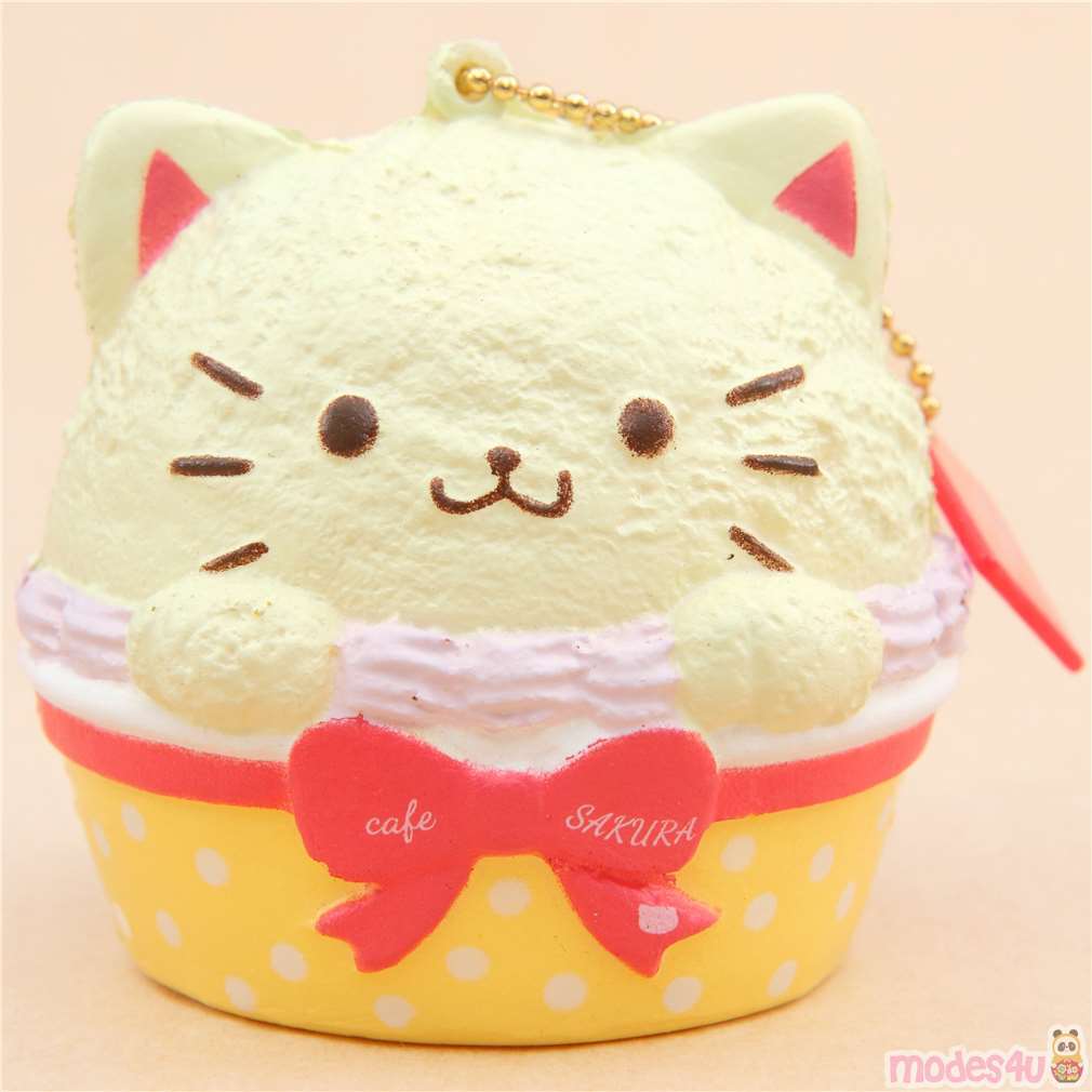ice cream cat squishy
