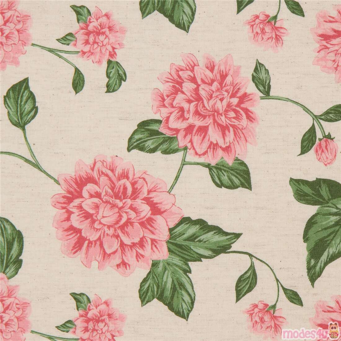 Multicolor floral tapestry rose design oxford fabric Cosmo Fabric by Cosmo  - modeS4u