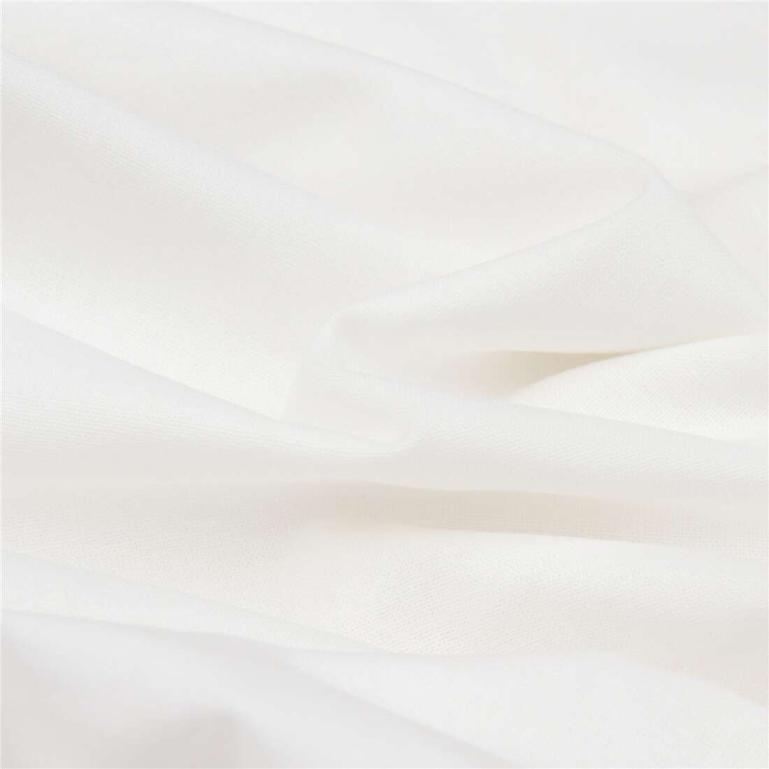 Cosmo solid off-white cotton sheeting fabric - modeS4u