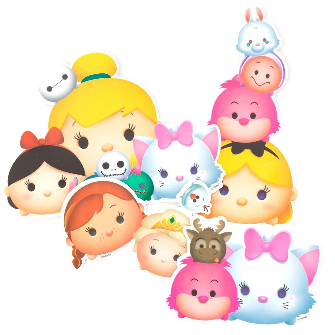 Disney Princess animal big stickers by Kamio Japan - modeS4u