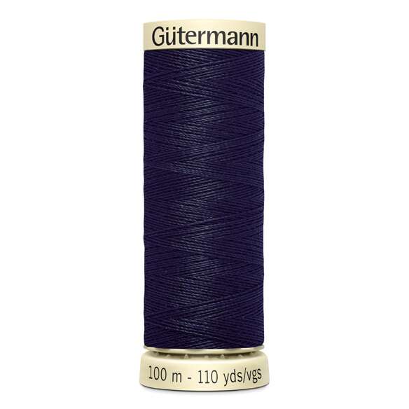 Gutermann 2t250/339  250 m 339-dark Bleu marine 100% polyester à coudre tous fil à coudre