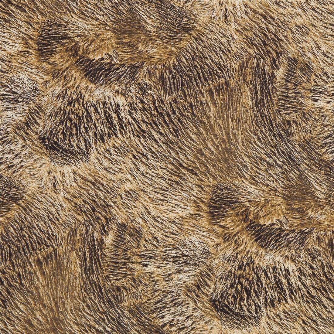 Brown Fur Realistic Print Fabric by Michael Miller - modeS4u