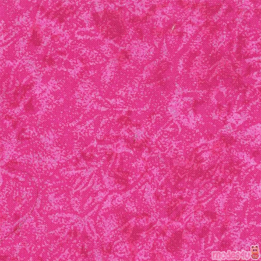 Michael Miller silver embellished fabric in pink Fabric by Michael ...