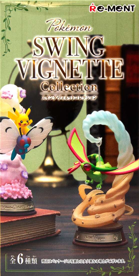 Re-ment Pokemon Swing Vignette Collection Fuwante & Mimikkyu