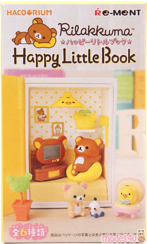 Re Ment Blind Box Of Rilakkuma Happy Little Book Modes4u