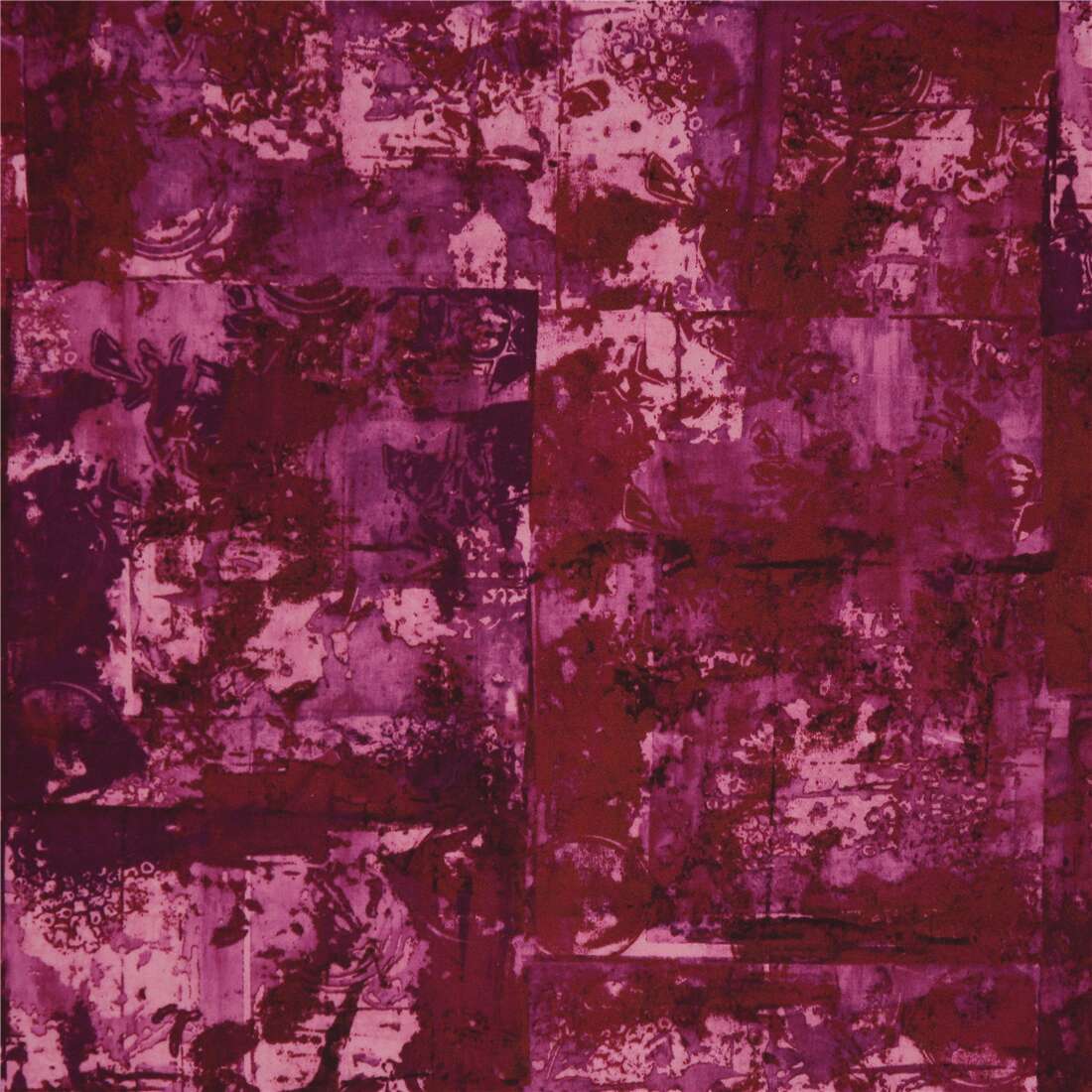 Abstract Paint Purple Red Swimwear Fabric by Robert Kaufman modeS4u