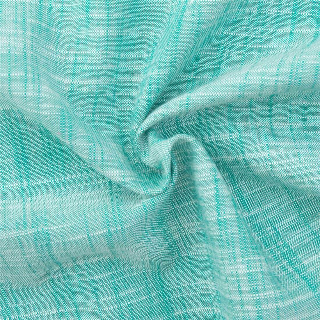 Robert Kaufman jade green yarn dyed solid color fabric - modeS4u