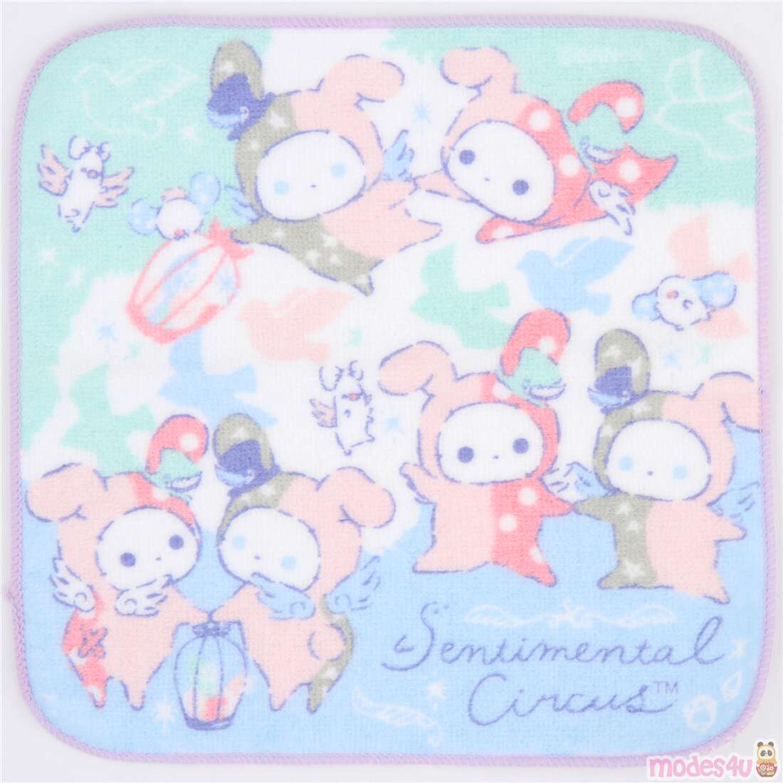 Sentimental Circus Shappo & Spica mini Towel Hansel and Gretel San-X Japan 