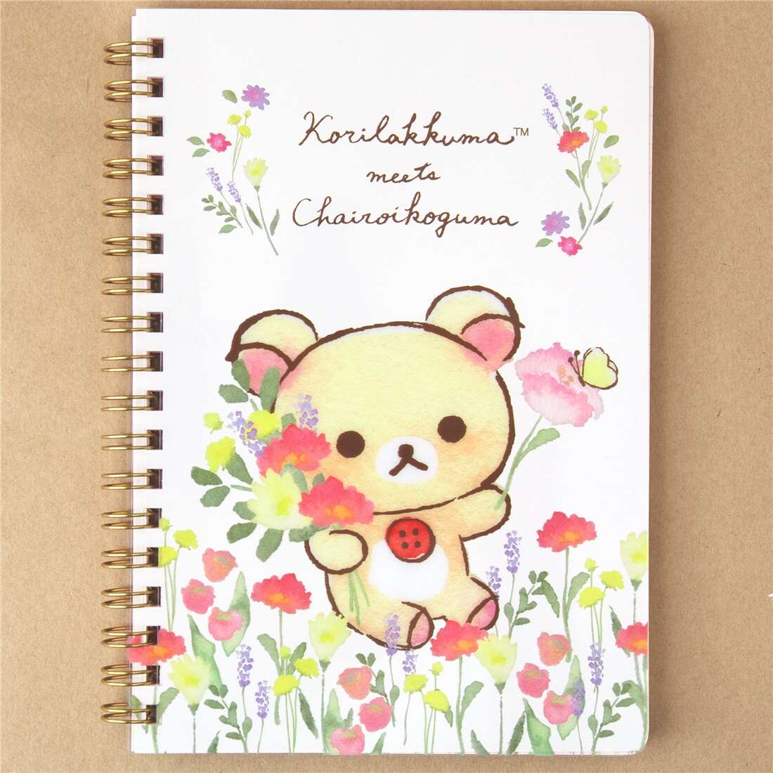 SanX ring binder notebook with cute bears modeS4u