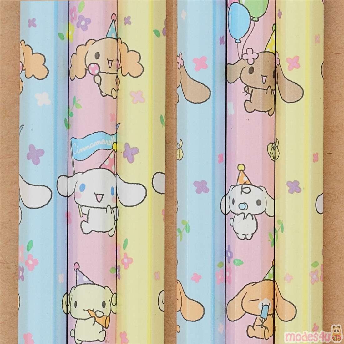 Sanrio Cinnamoroll 3pcs 2B pencil set modeS4u