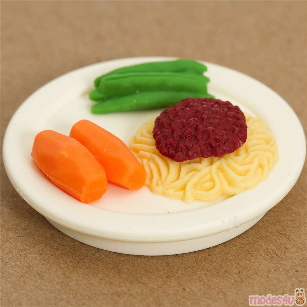 Eiscreme Becher Orange Radiergummi aus Japan von Iwako