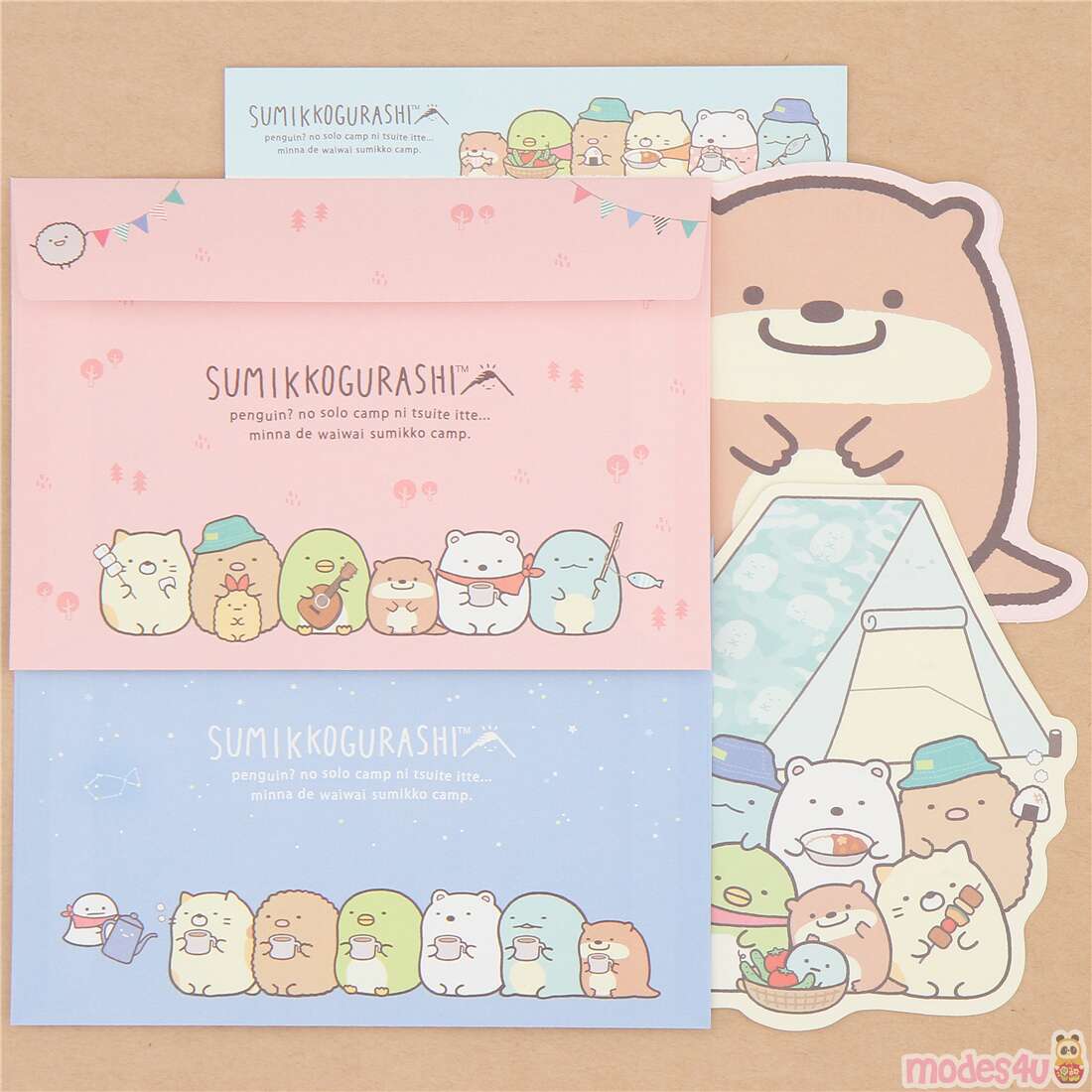 San-x Sumikko Gurashi Small Letter Set