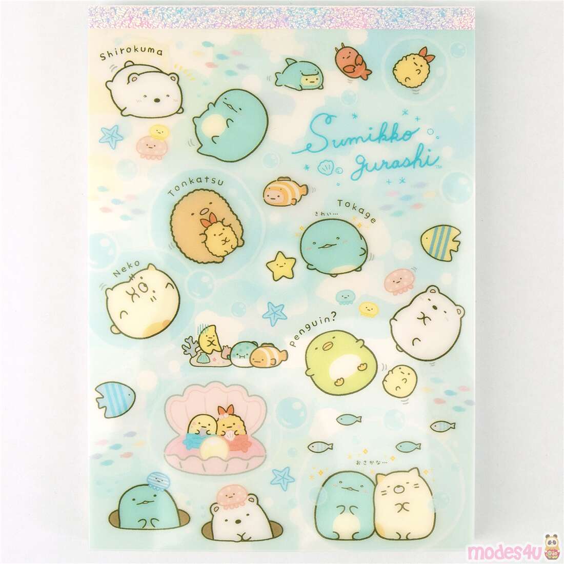 Floating Note Pad Sumikkogurashi floating Note Pad by San-X - modes4u
