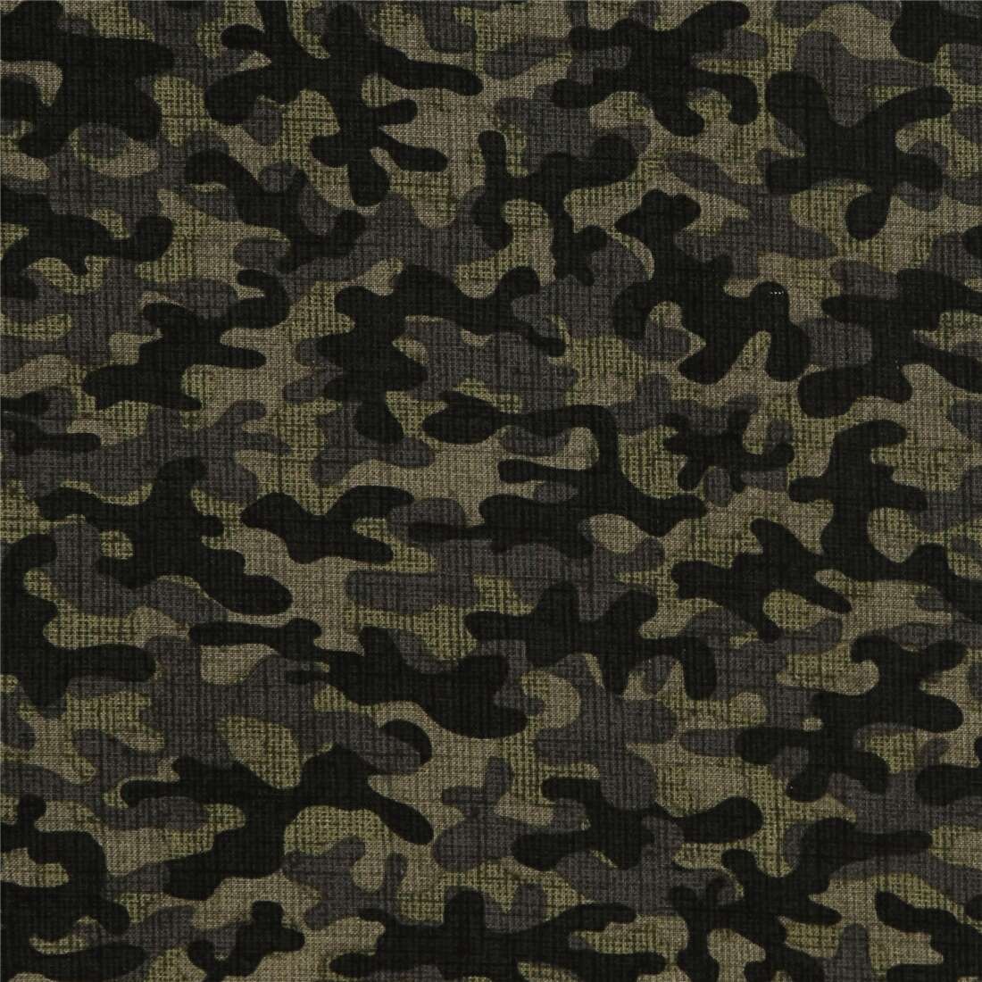 Textured Camouflage Olive Green Fabric by Timeless Treasures - modeS4u