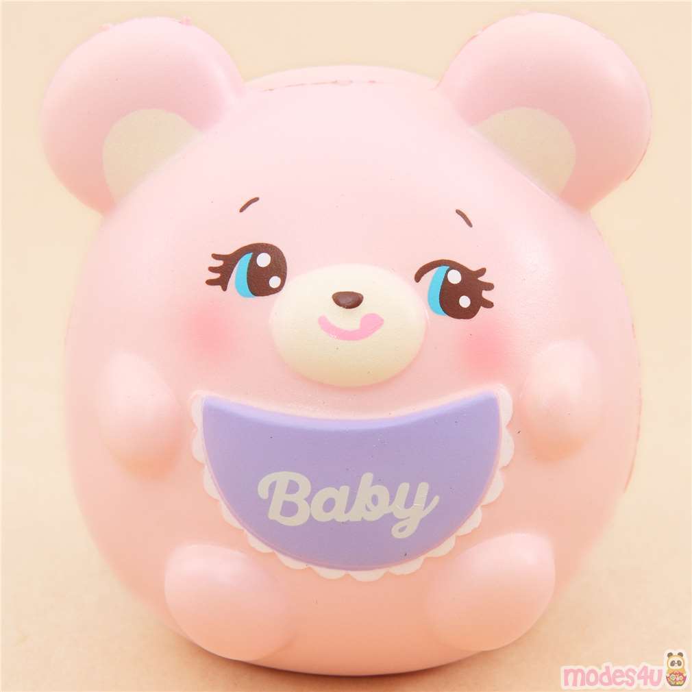 pink bear squishy