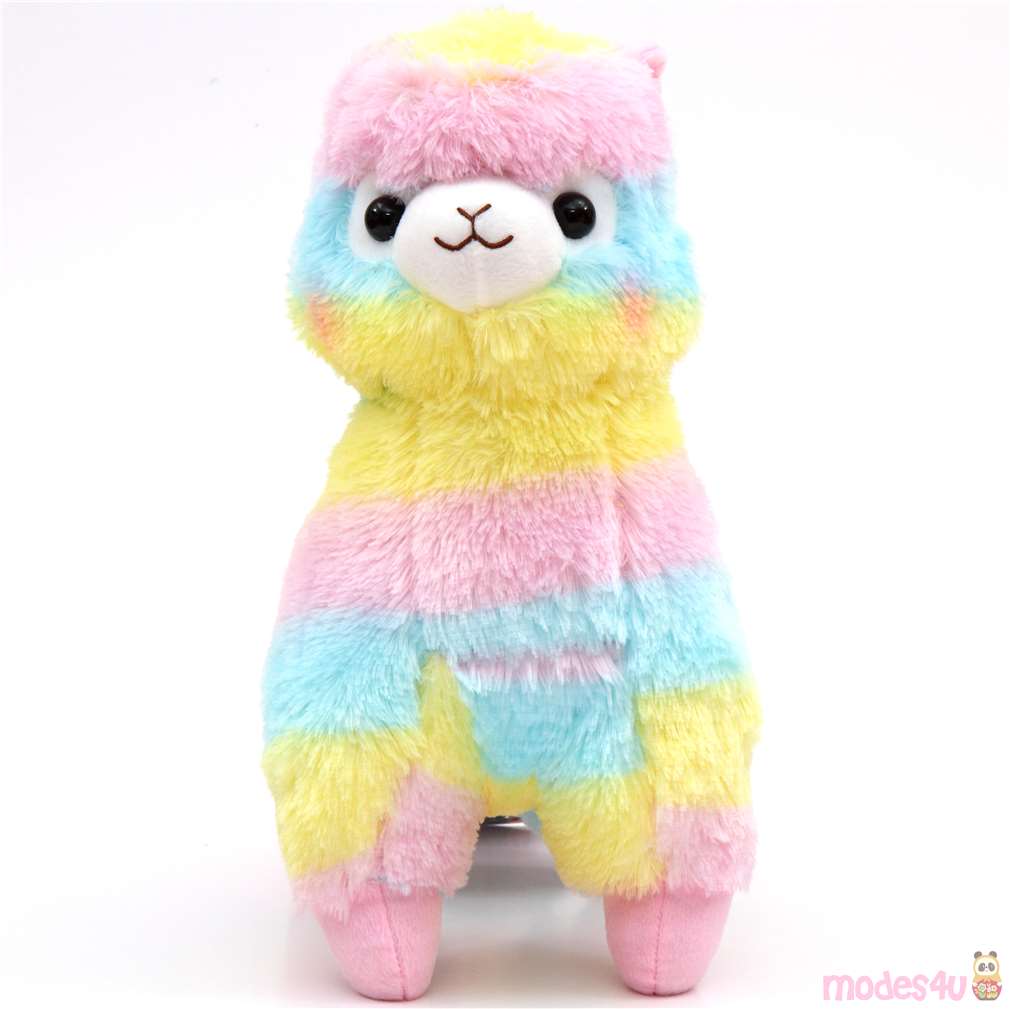 blue alpaca stuffed animal