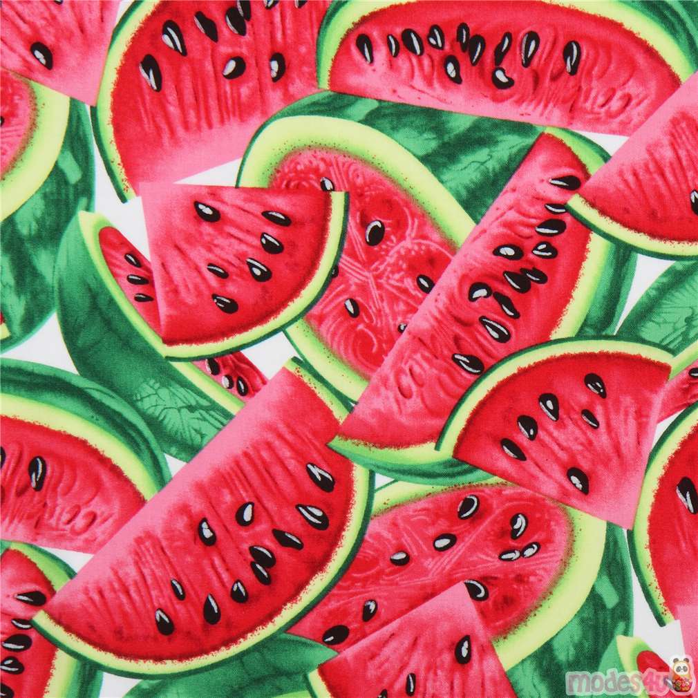 Big Watermelon Slice Fabric By Timeless Treasures Modes4u