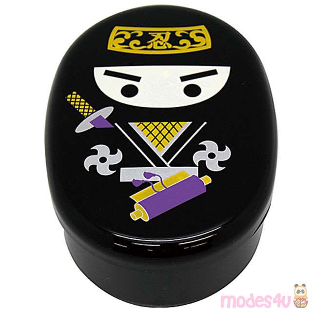 black Ninja Bento Box lunch box from Japan modeS4u