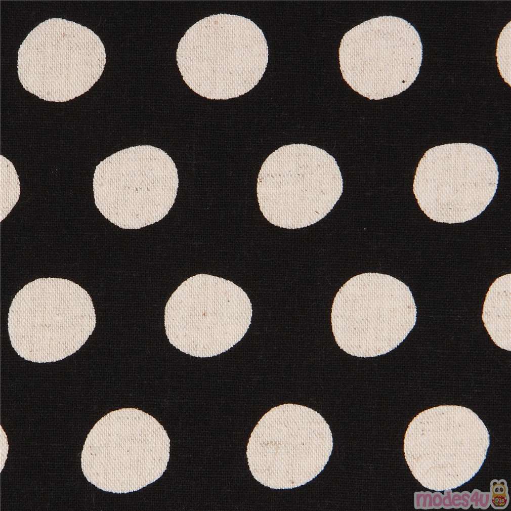 black-robert-kaufman-dot-canvas-fabric-by-robert-kaufman-modes4u