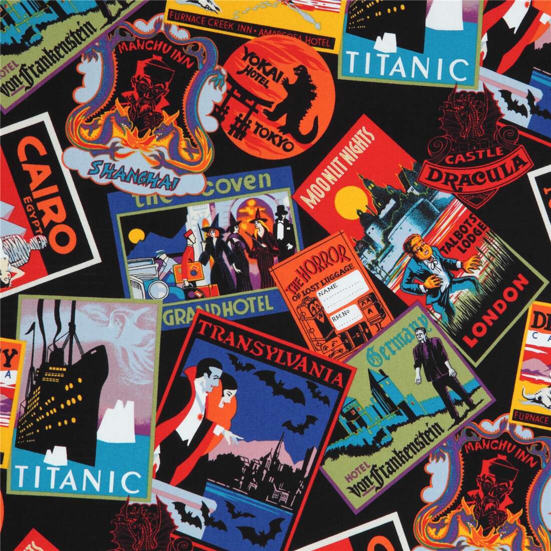 horror fabric