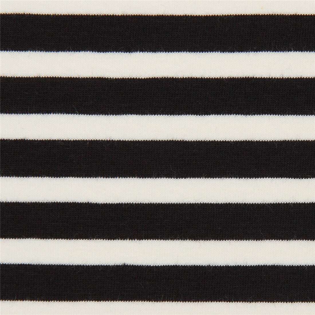 black stripe Art Gallery Fabrics knit fabric Fabric by Japanese Indie ...