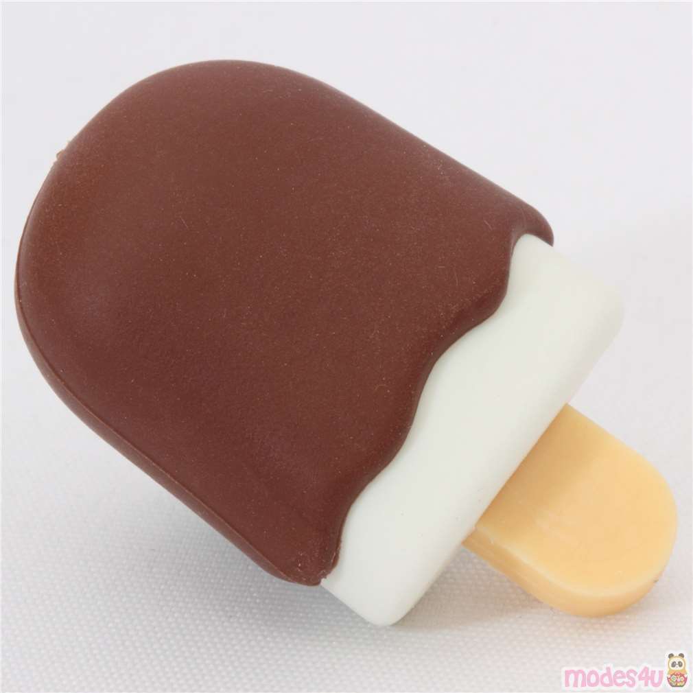 chocolate ice lolly eraser from Japan by Iwako modeS4u