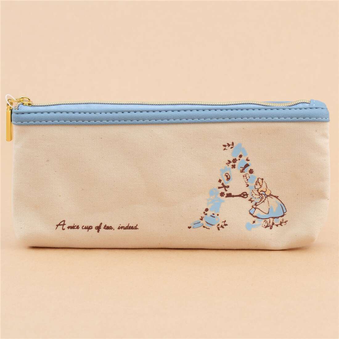 Cream Alice In Wonderland Pencil Case From Japan Modes4u