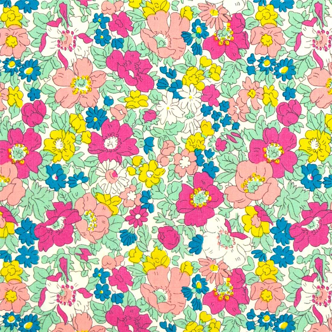 LV cosmic blossom flower print on Spandex Fabric, Stretch Jersey –  logofabrics