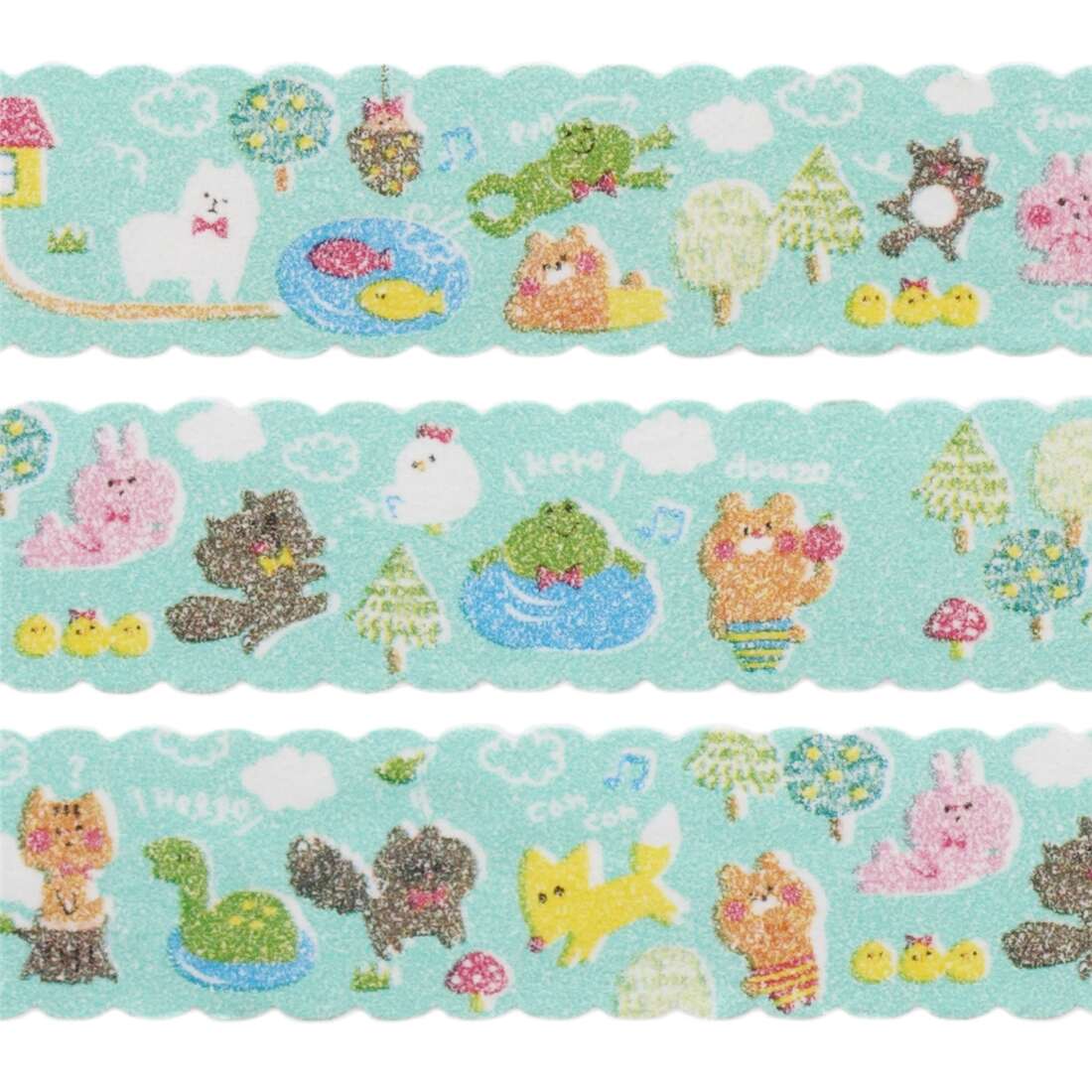 Cute Colorful Animal Deco Tape Sticky Tape By Q Lia Modes4u