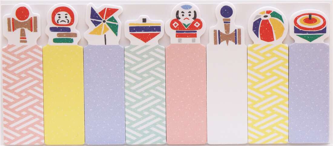 cute colorful toy bookmark stickers sticky notes by Mind Wave - modeS4u