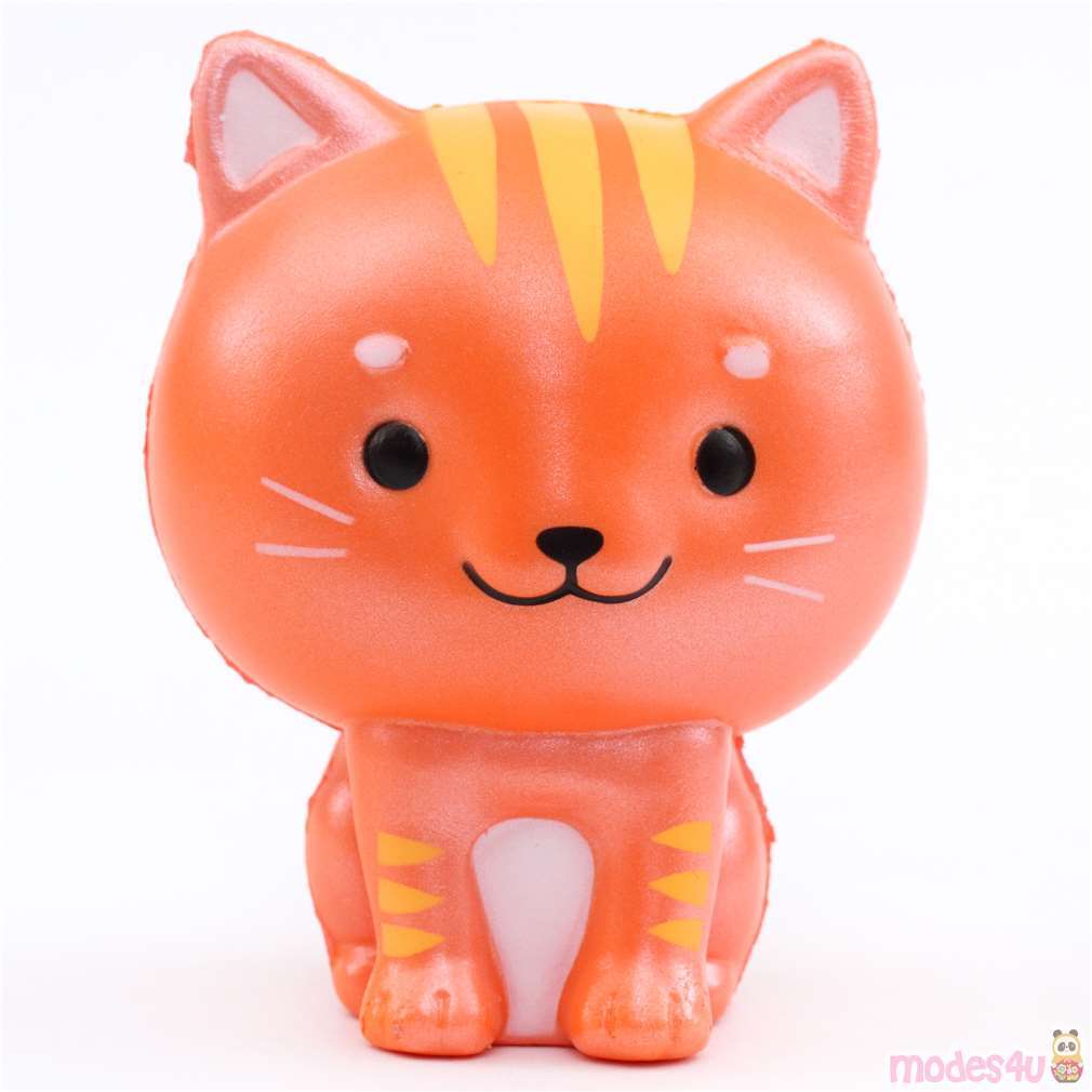 orange cat squishy