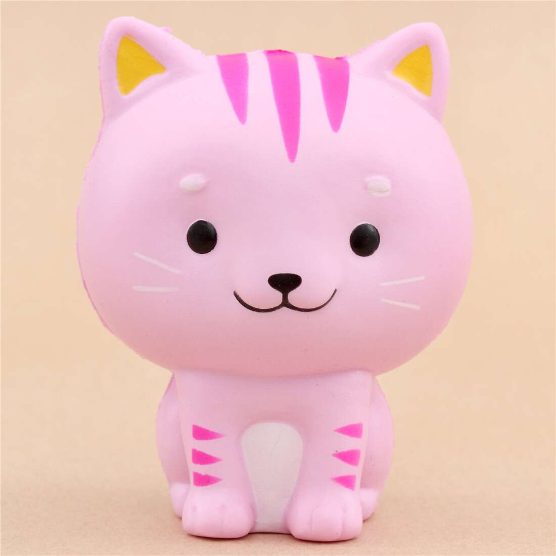 Cute Pink Chawa Little Mafia Lucky Cat Kitty Squishy Kawaii Modes4u