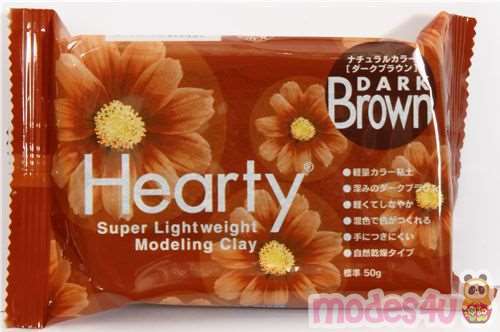 hearty super lightweight modeling clay