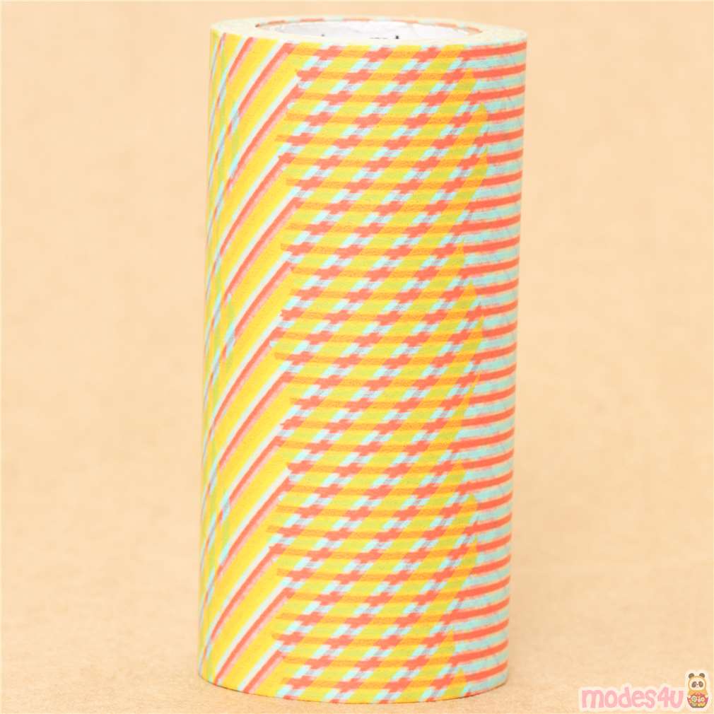 extra wide mt Casa Washi Tape 10cm stripes deco tape modeS4u