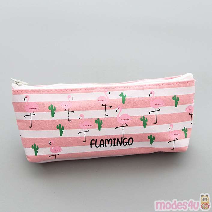 flamingo pencil case