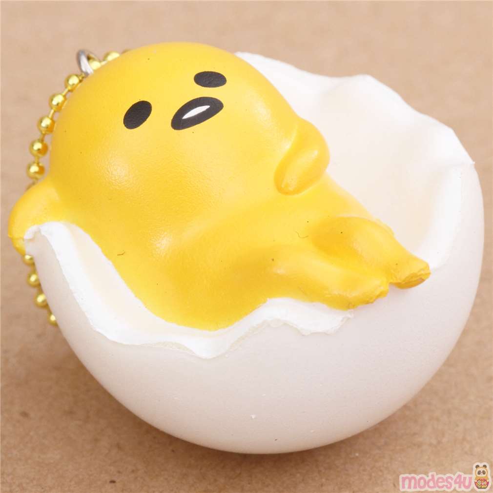 Funny Gudetama Egg Yolk Relaxing Squishy Charm Kawaii Modes4u