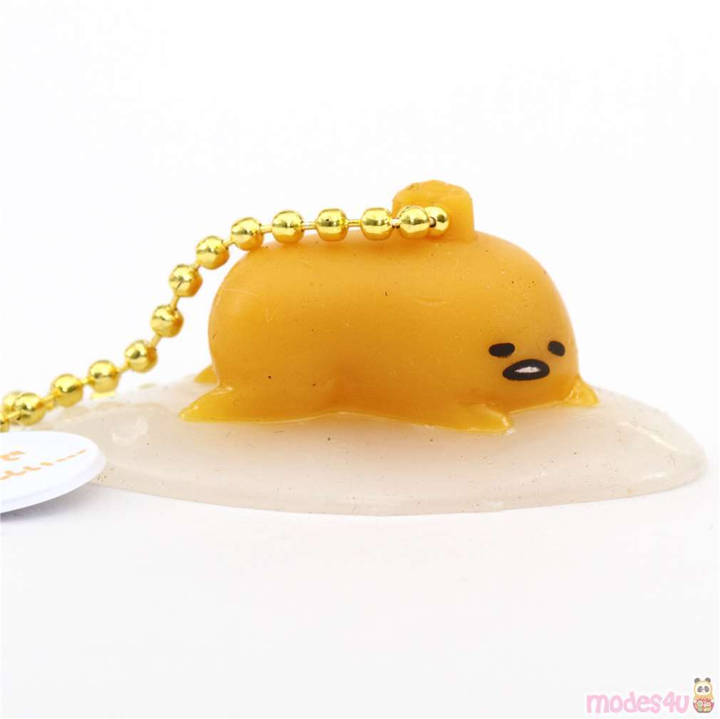 Funny Gudetama Egg Yolk Sleeping Squishy Charm Kawaii Modes4u