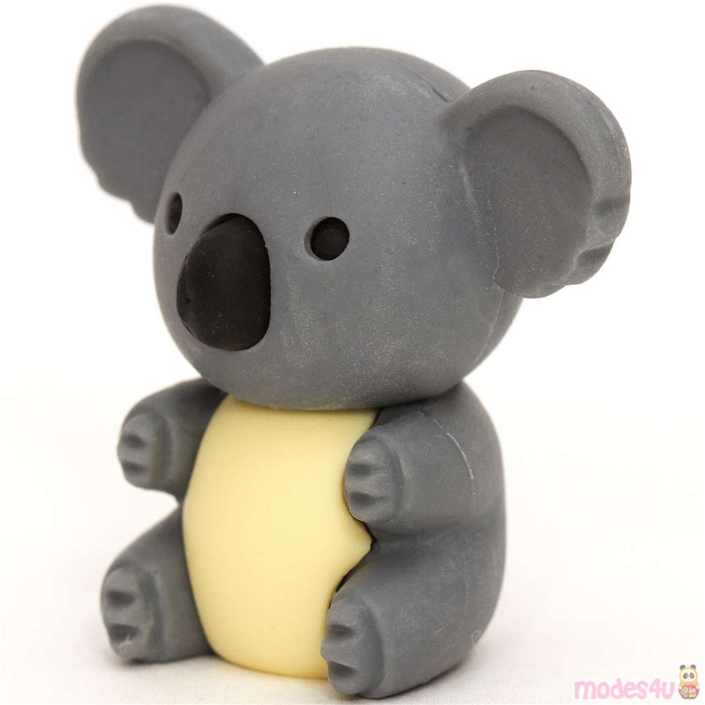 grey koala bear eraser by Iwako from Japan modeS4u