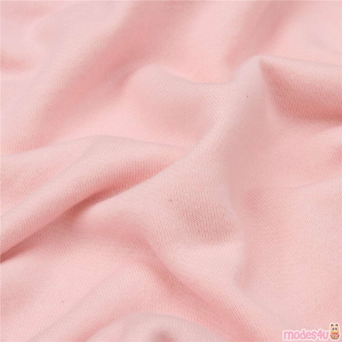 Light Peach Pink Single Color Knit Fabric From Japan Modes4u