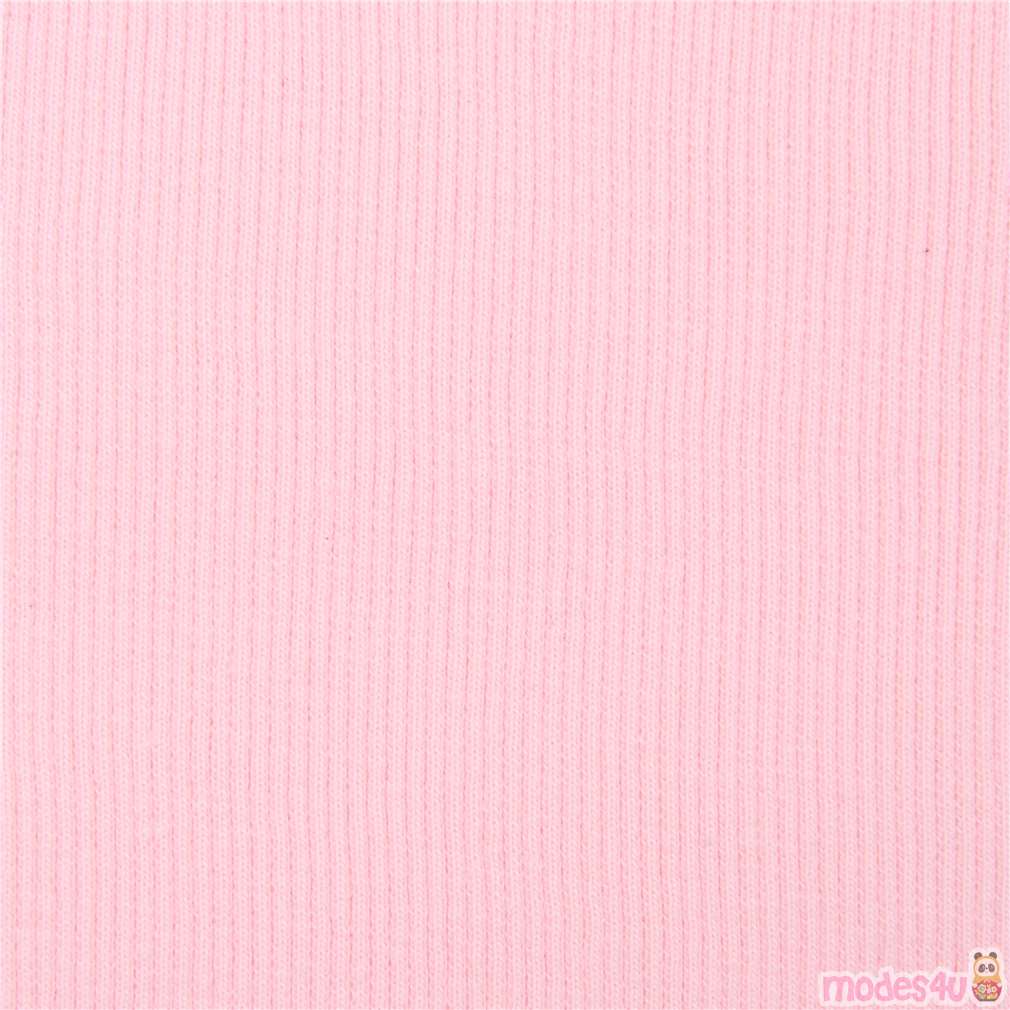 light pink ribbed tubular knit fabric modeS4u Kawaii Shop