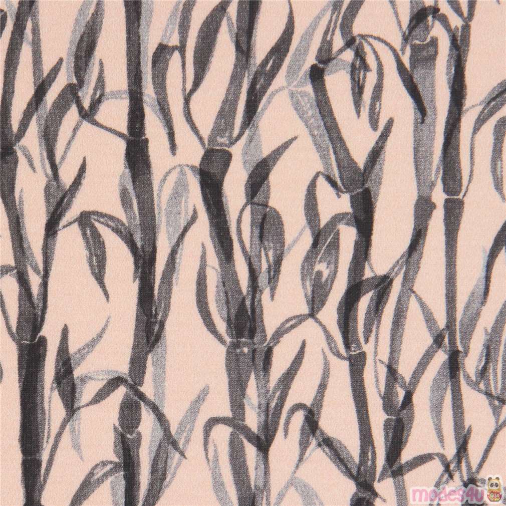 peach bamboo knit fabric by Stof Fabrics modeS4u