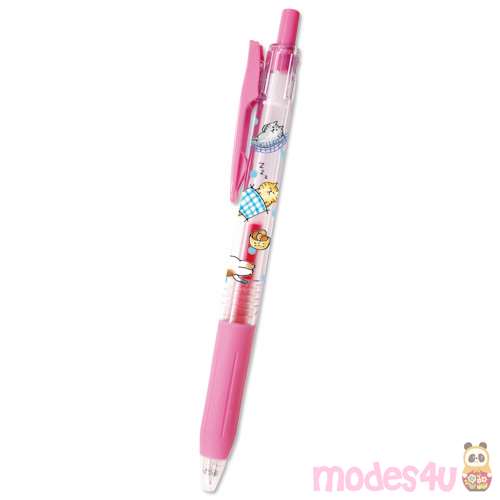 Pinker Lustige Katze Kugelschreiber Flussige Geltine Aus Japan Modes4u